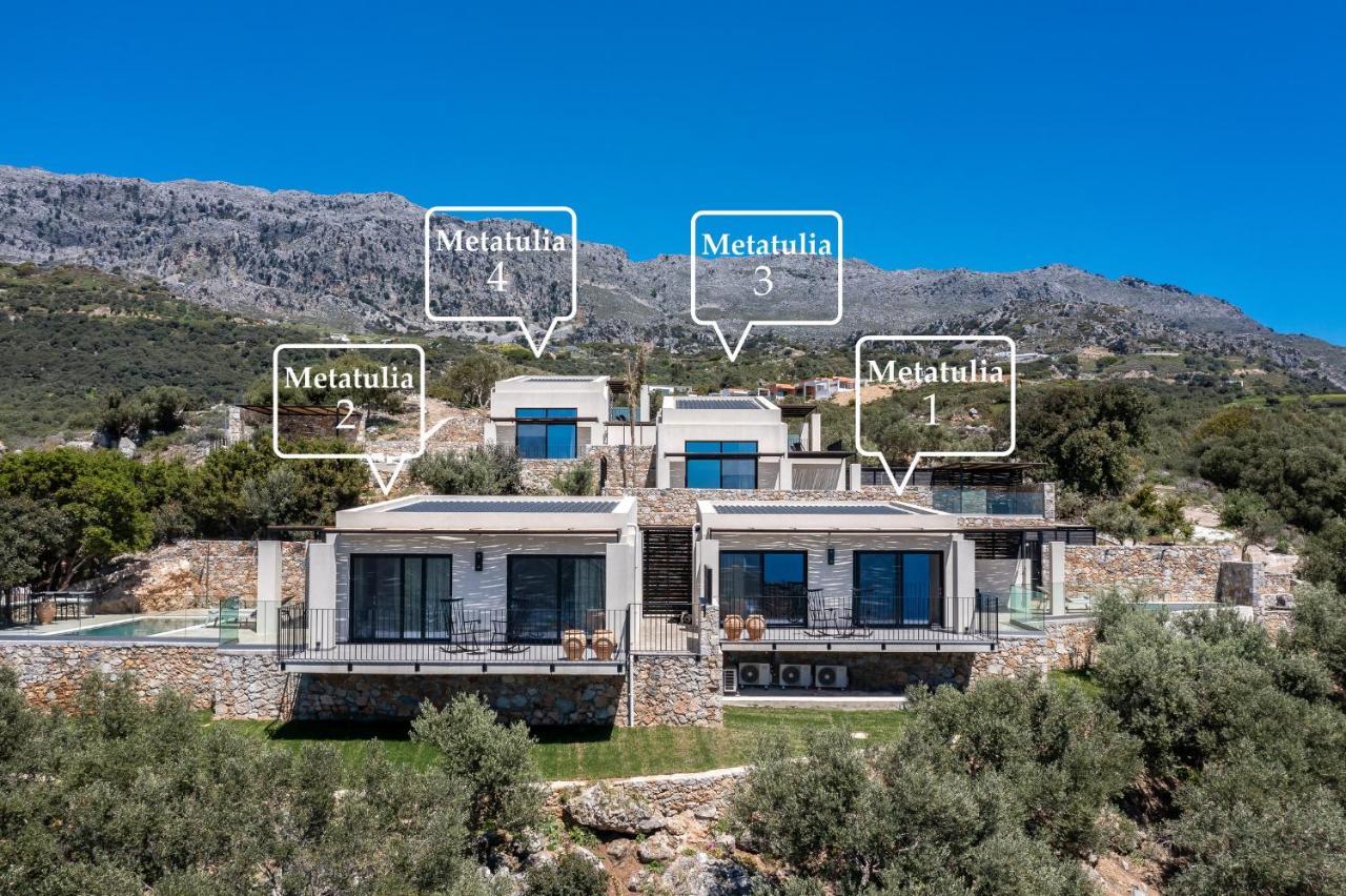 Metatulia Villa Plakias Exteriör bild